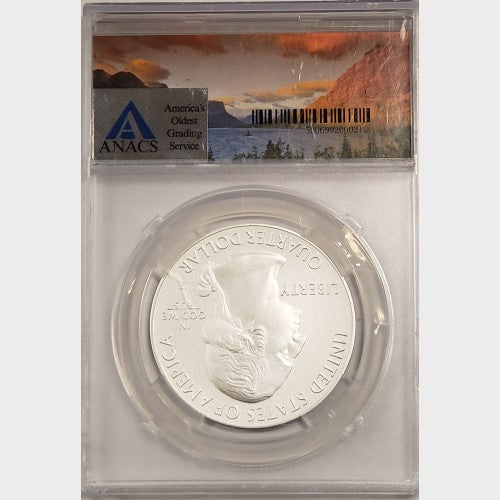 2013 5 oz ATB Mount Rushmore Silver Coin ANACS SP69