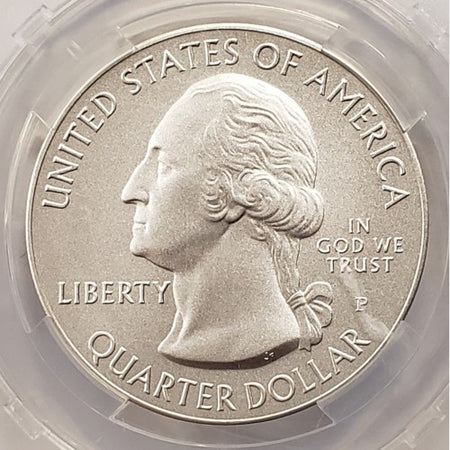 2013 5 oz ATB Mount Rushmore Silver Coin ANACS SP69