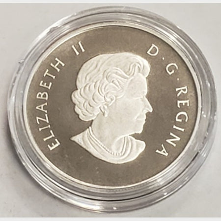 2013 $10 O Canada Series Inukshuk $10 1/2 oz Silver Coin